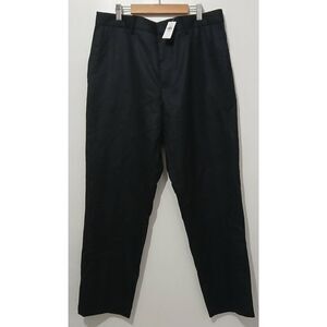 Banana republic mens dark gray 100% ITALIN virgin wool 34×30  trouser pants